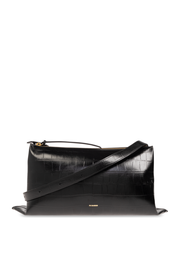 jil sander logo shoulder bag - Black 'Empire' shoulder bag